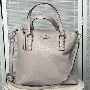 Kate Spade pebble leather crossbody handle bag